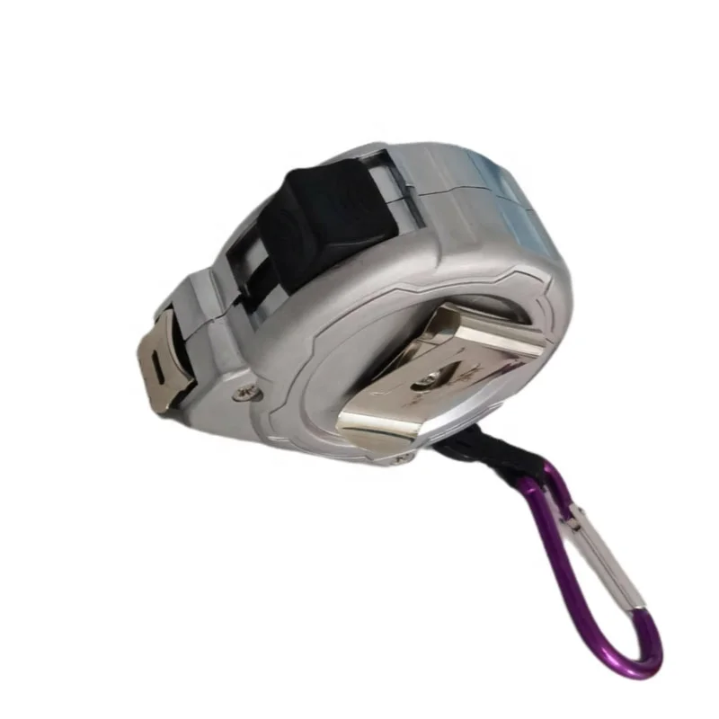 high-end waterproof measuring tape Aluminum case stainless steel tape measure 5m Metal Ruler