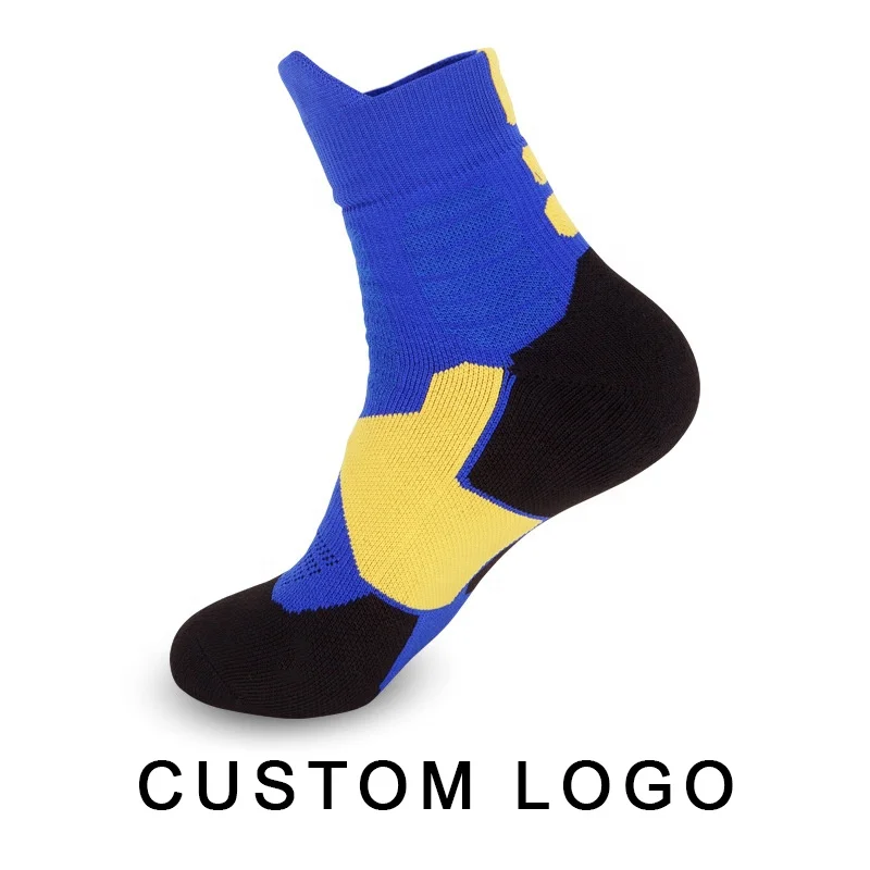 Latest Product Custom Grip Sports Socks Anti Slip Unisex Soccer Football Grip Socks For Adult