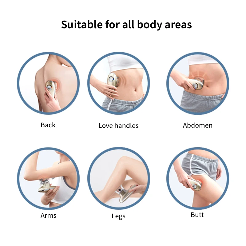 Силиконовый роликовый вакуумный массажер для ног