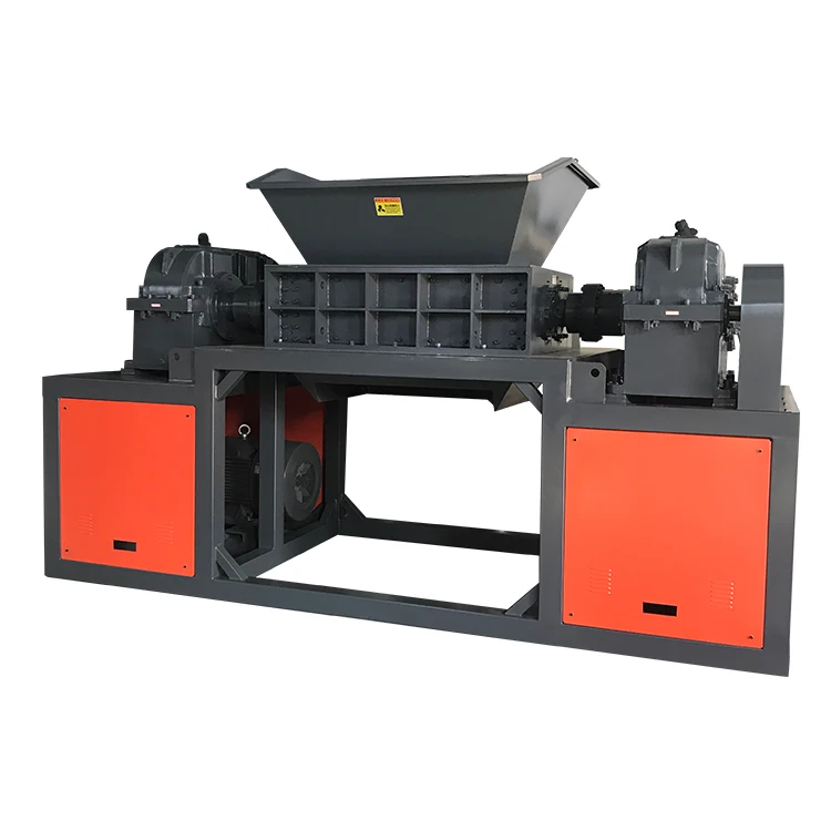 
Double shaft waste tobacco shredder/wood shredder machine 