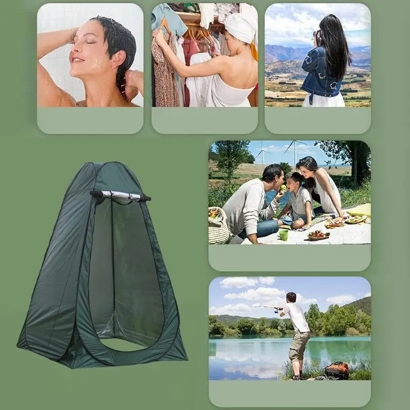 Portable Outdoor Pop Up Privacy Instant Shower Tent Camp Toilet Cheapest Camping Tent With Window Camping Shower Tent