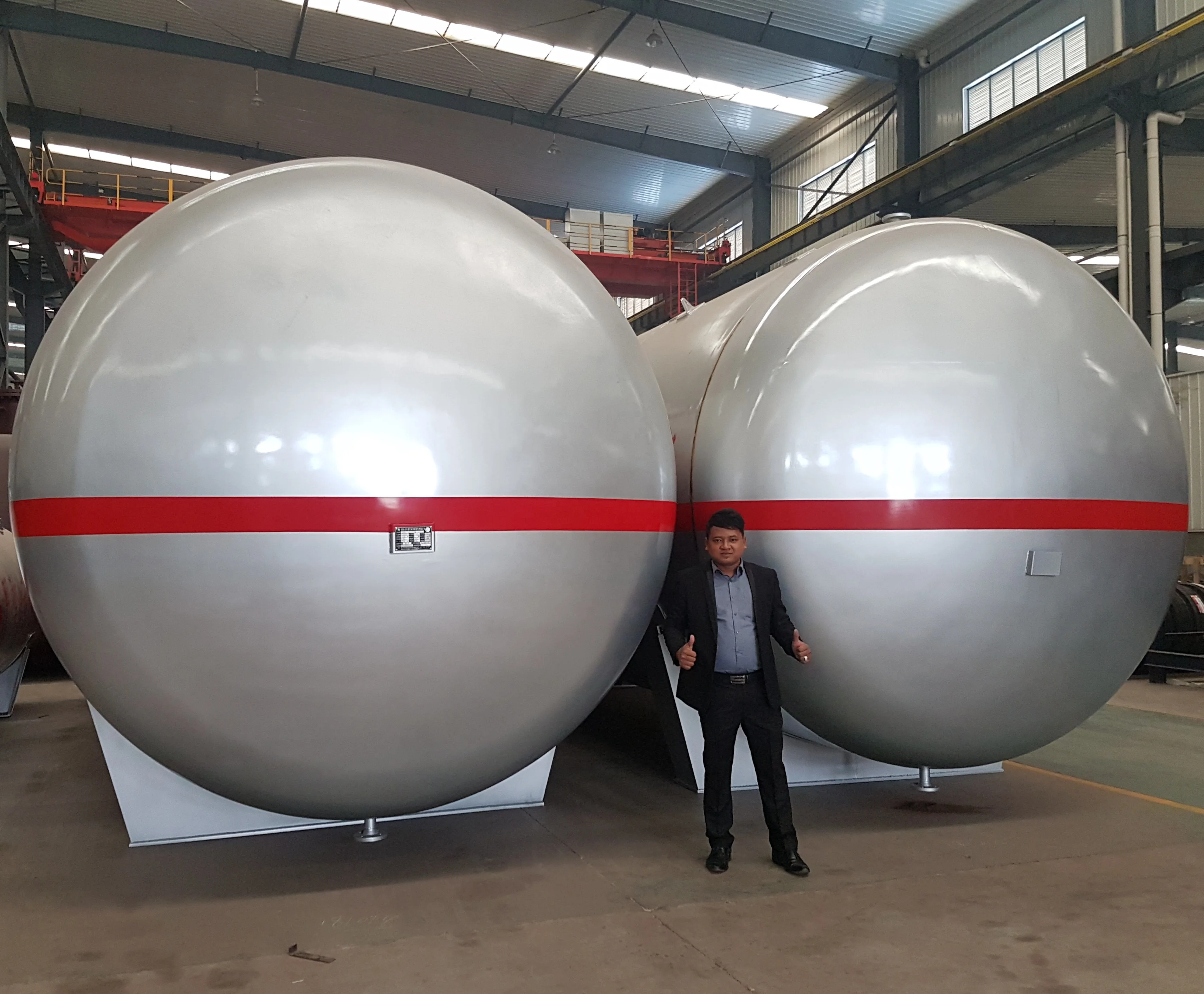 40000 ~ 80000 liters LPG storage tank for gas station