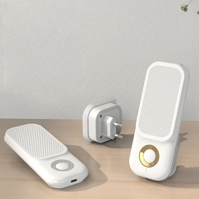 Human Body Sensor LED Night Light Wireless Rechargeable Multi-function Wall Lamps With Plug