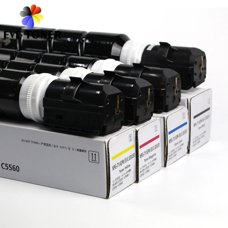 G71/GPR-55/C-EXV51 тонер-картридж для заправки тонера C5535/5540/5550/5560 DX C5735/5740/5750/5760