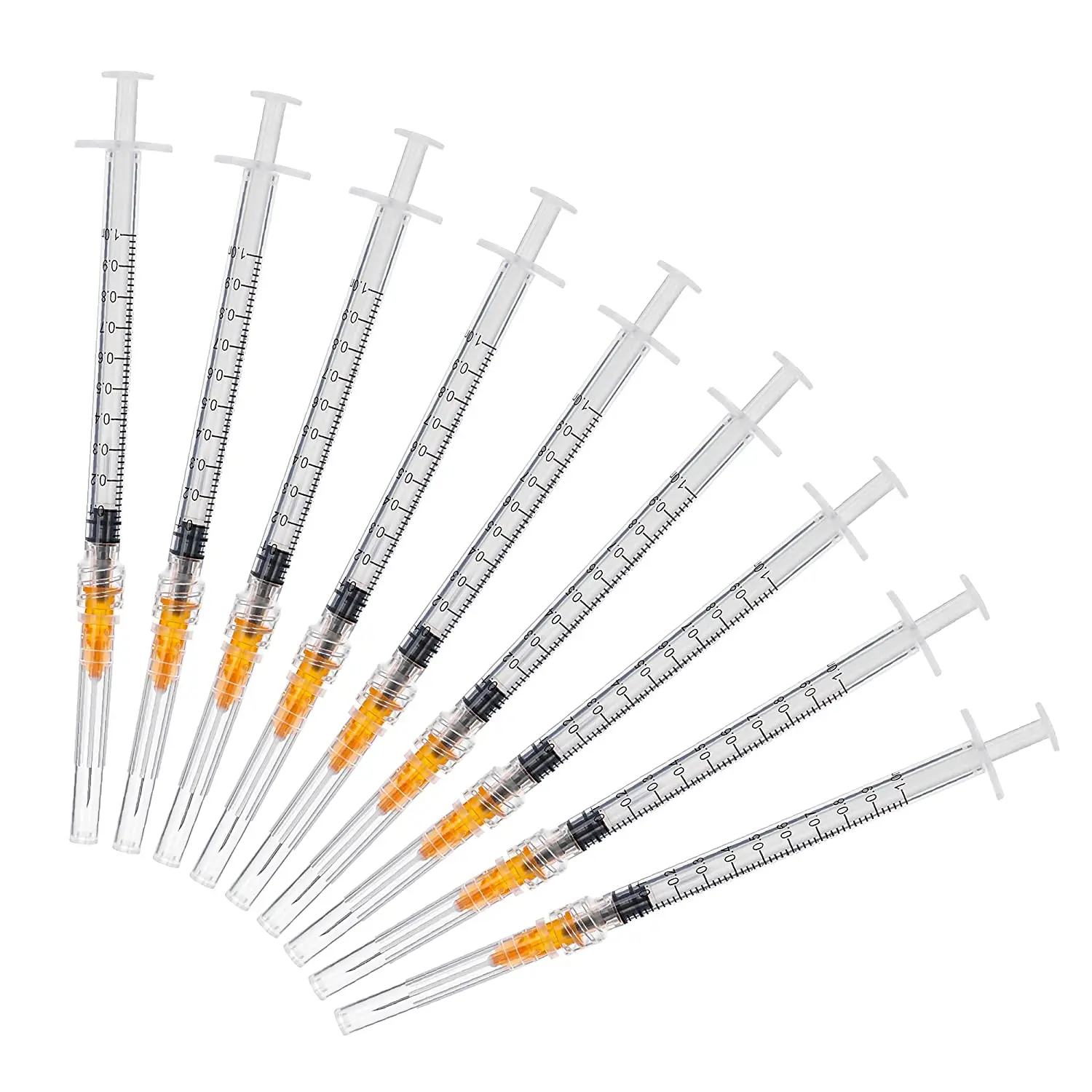 1ml luer lock low dead space needles and 1ml low dead space syringe