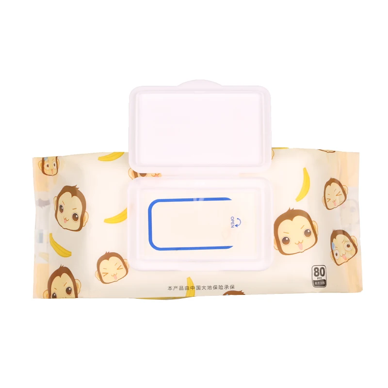 
Factory OEM Supplier Baby Wipes RO pure Water non-woven wet wipes for cleaning no alcohol unscented can be Customized 