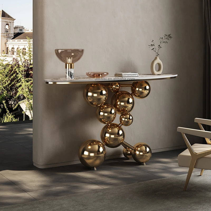 marble side table living room luxury design mirrored sideboard new style side cabinet with many drawers sideboards