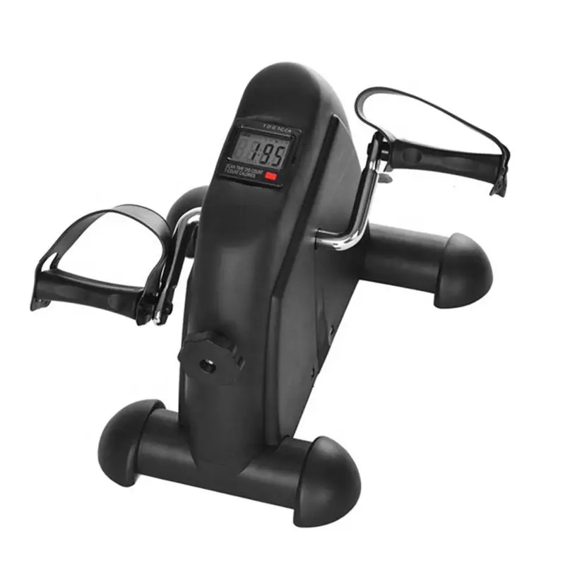Mini Portable Pedal Exercise Bike Steel Body for Adults and Kids up to 100kg Leg and Arm Physical Therapy Peddler Machine