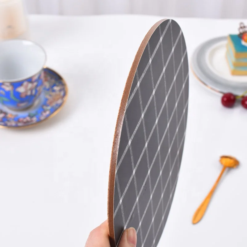 Waterproof Kitchen Table Mat Drawers Cabinet Shelf Liners Non Slip  wood Placemat