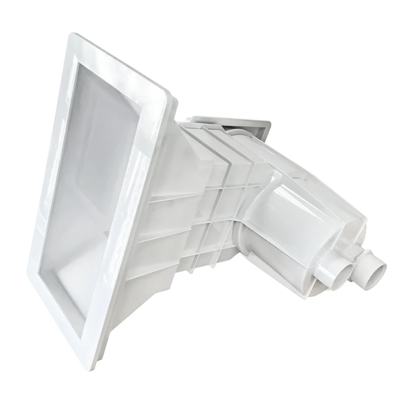 Svadon Customized Hot Selling Pool Fitting Pool Plastic Standard Wall Skimmer