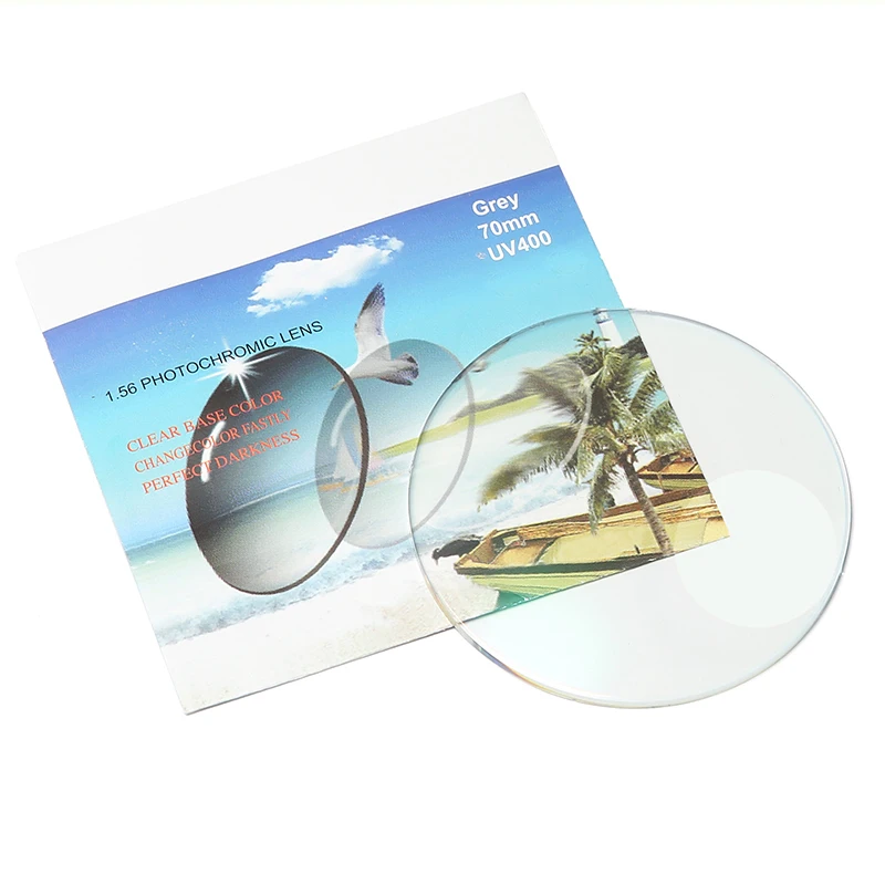 popular manufacture supply 1.56 Photochromic  round top  Ophthalmic Lenses wholesale