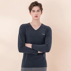 2021 Дешевое бесшовное Мужское нижнее белье с длинным рукавом, одежда, термофлисовое бархатное нижнее белье