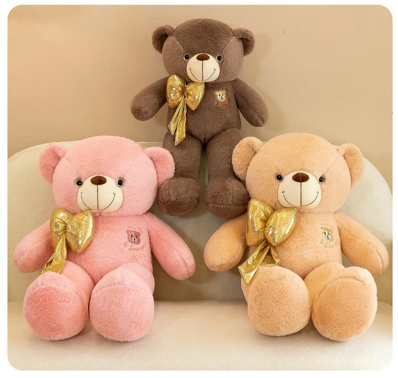Teddy Bear Big Size Stuffed Animals Soft Panda Teddy Bear Plush Pillow Valentines Teddy Bears Wholesale