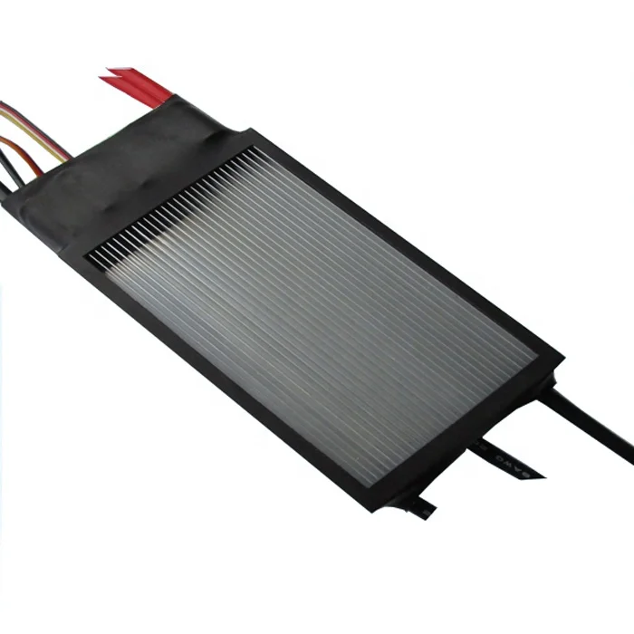 Бесщеточный контроллер двигателя постоянного тока 22S 350A ESC для самолетов с дистанционным управлением программной картой и испытательной коробкой