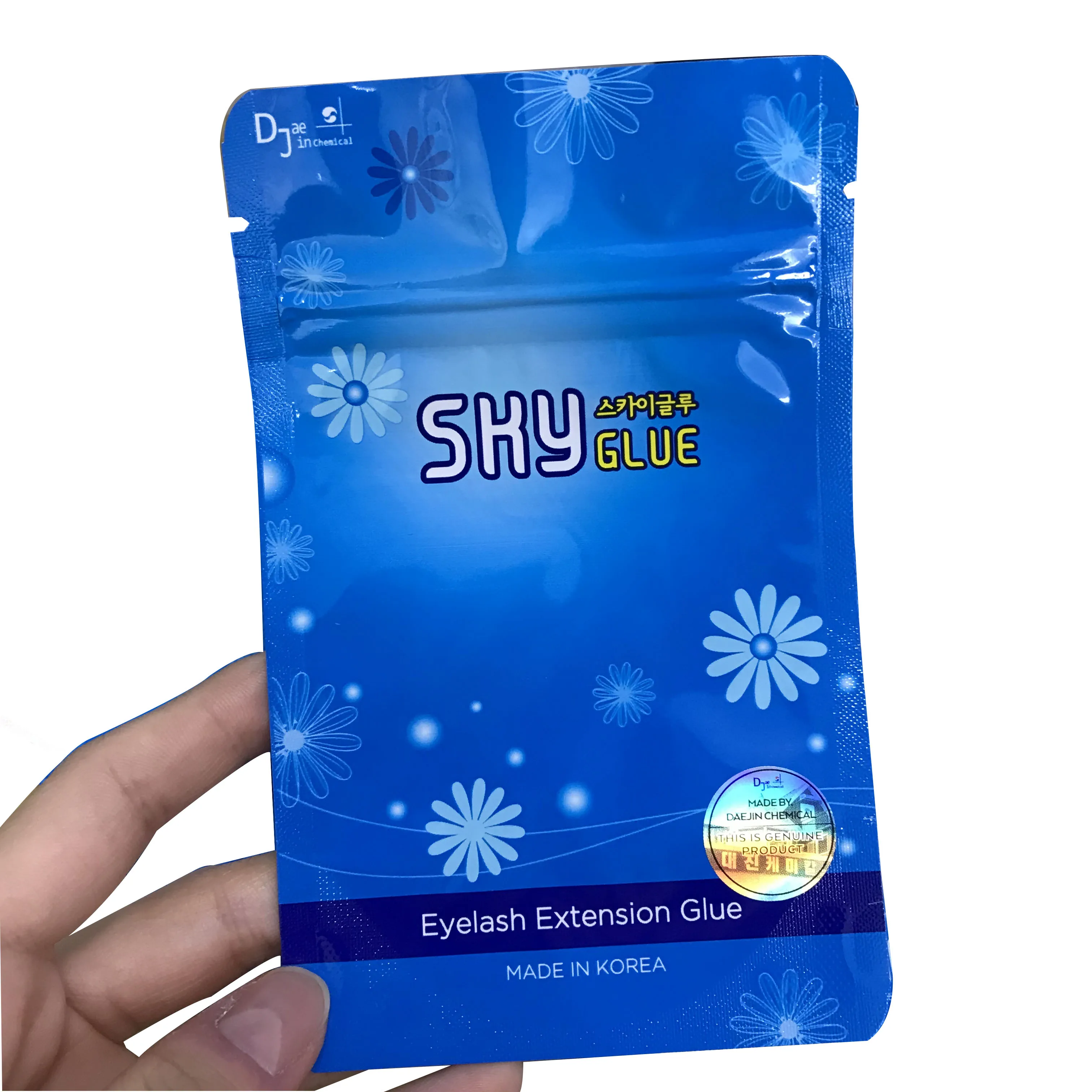 Клей для наращивания ресниц Korea SKY оригинальный герметичный пакет 5 г s + /S /TD /D