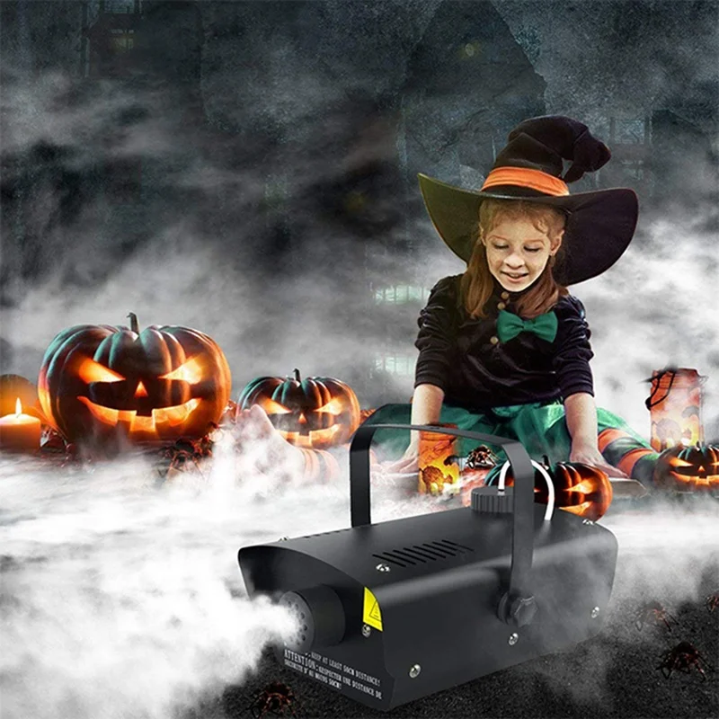 400W Smoke Fog Machine with Wired Remote Controller for Stage Holiday Wedding Parties