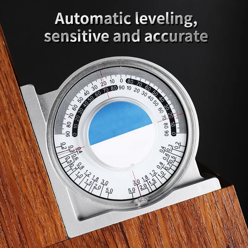 Universal Multifunctional Slope Inclinometer Measuring Tool Angle Measuring Instrument Protractor