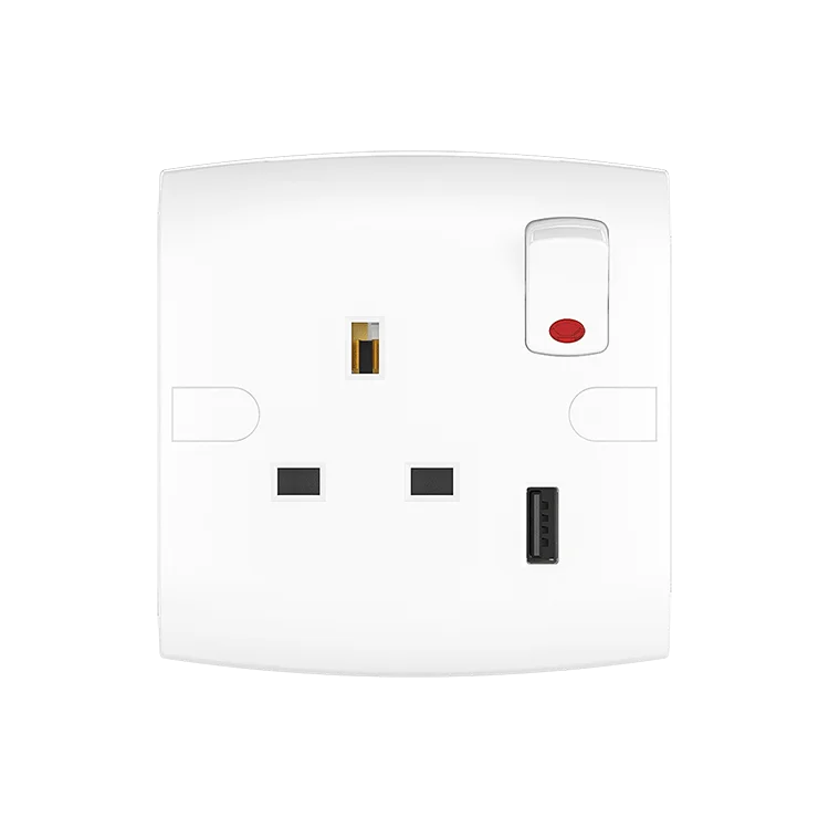Songri 250V 15A Power 3 Pin Plug Socket