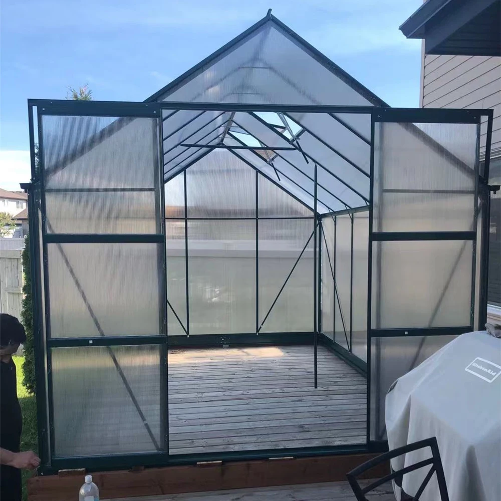 Backyard Garden Greenhouse  Growing Tent Walk-In  Green House Outdoor Tunnel Plant Growing Hothouse