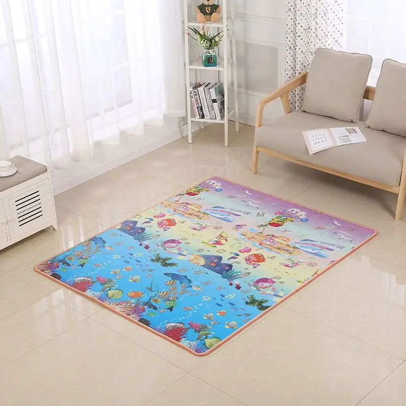 Double Sides  Play Zoo Non Toxic Play Mat Waterproof And Non-Toxic Baby Playmat