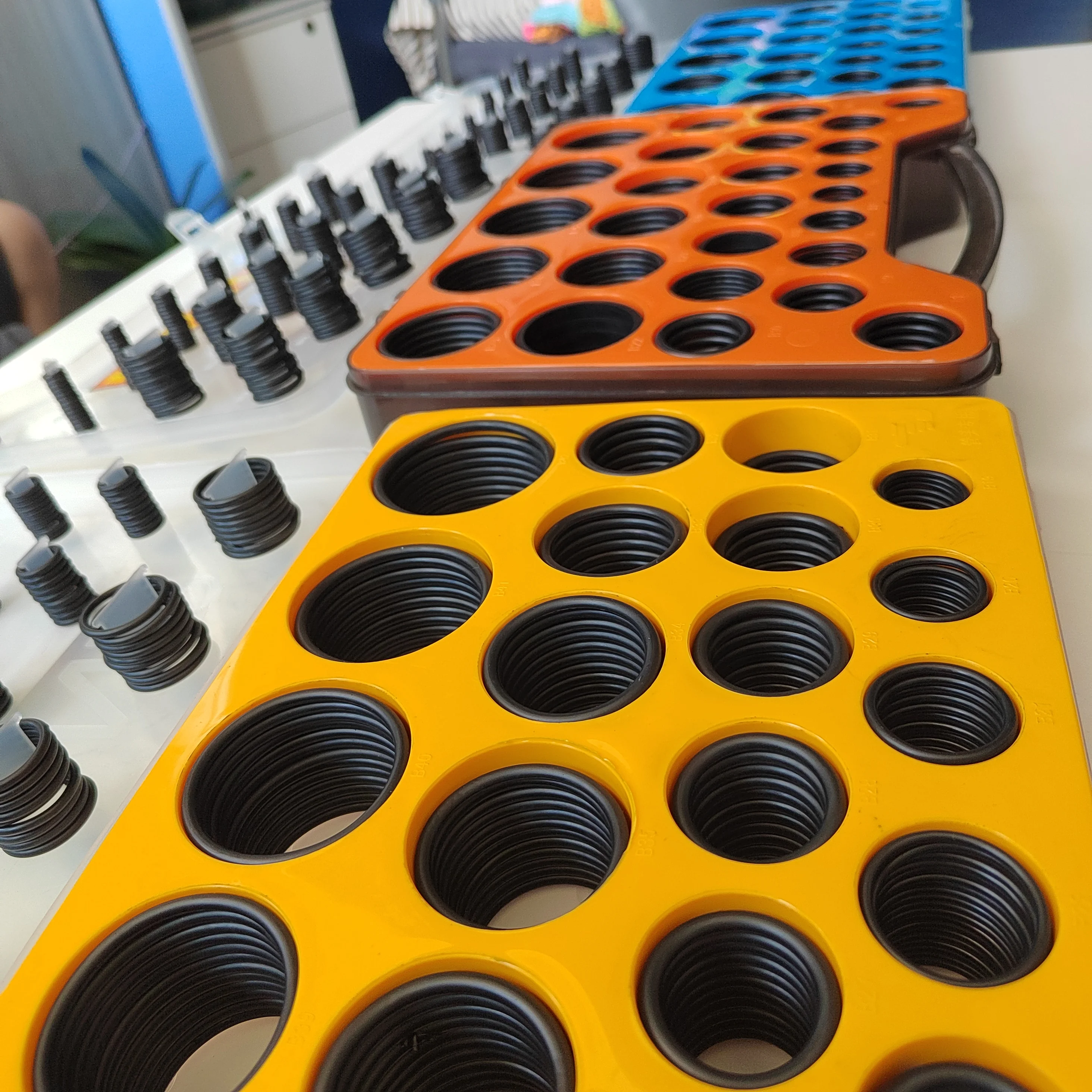 Auxiliary repair box of excavator cylinder NBR FKM FPM material O-ring repair box