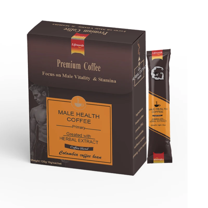 LIFEWORTH red ginseng reishi man x epimedium energy coffee