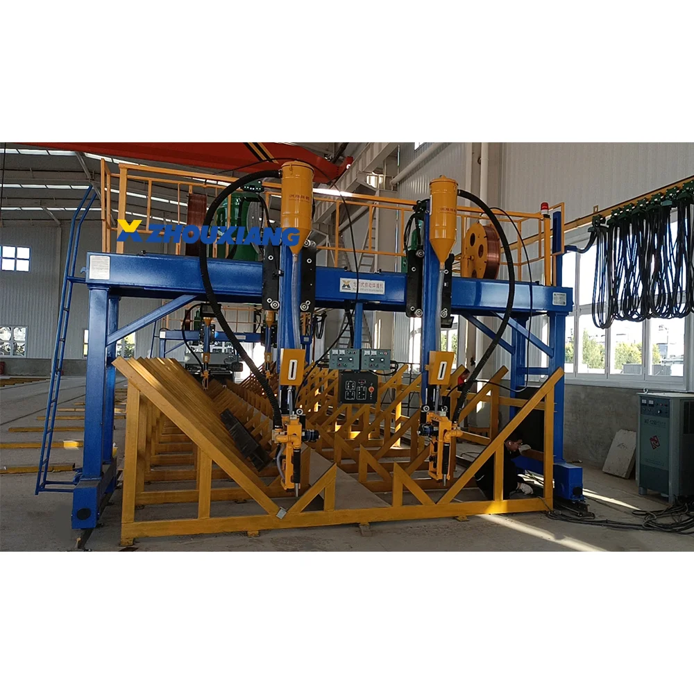 Heavy Duty Steel Structure Submerged Arc Automatic H-Beam Steel Structure Welding Machine
