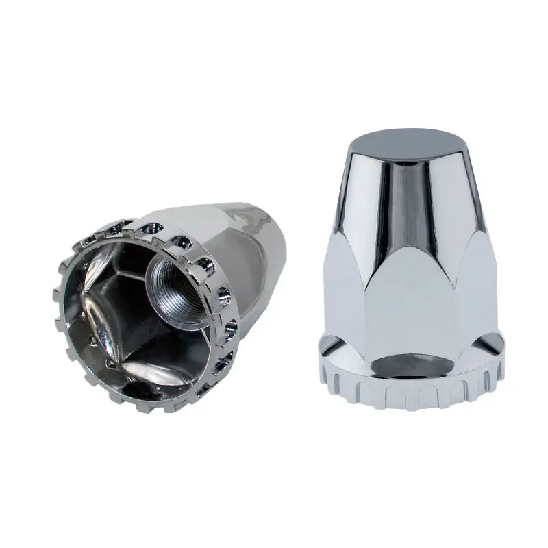 
Chrome 32mm 33mm Push-On Lug Nut Cover Truck Wheel Cover 