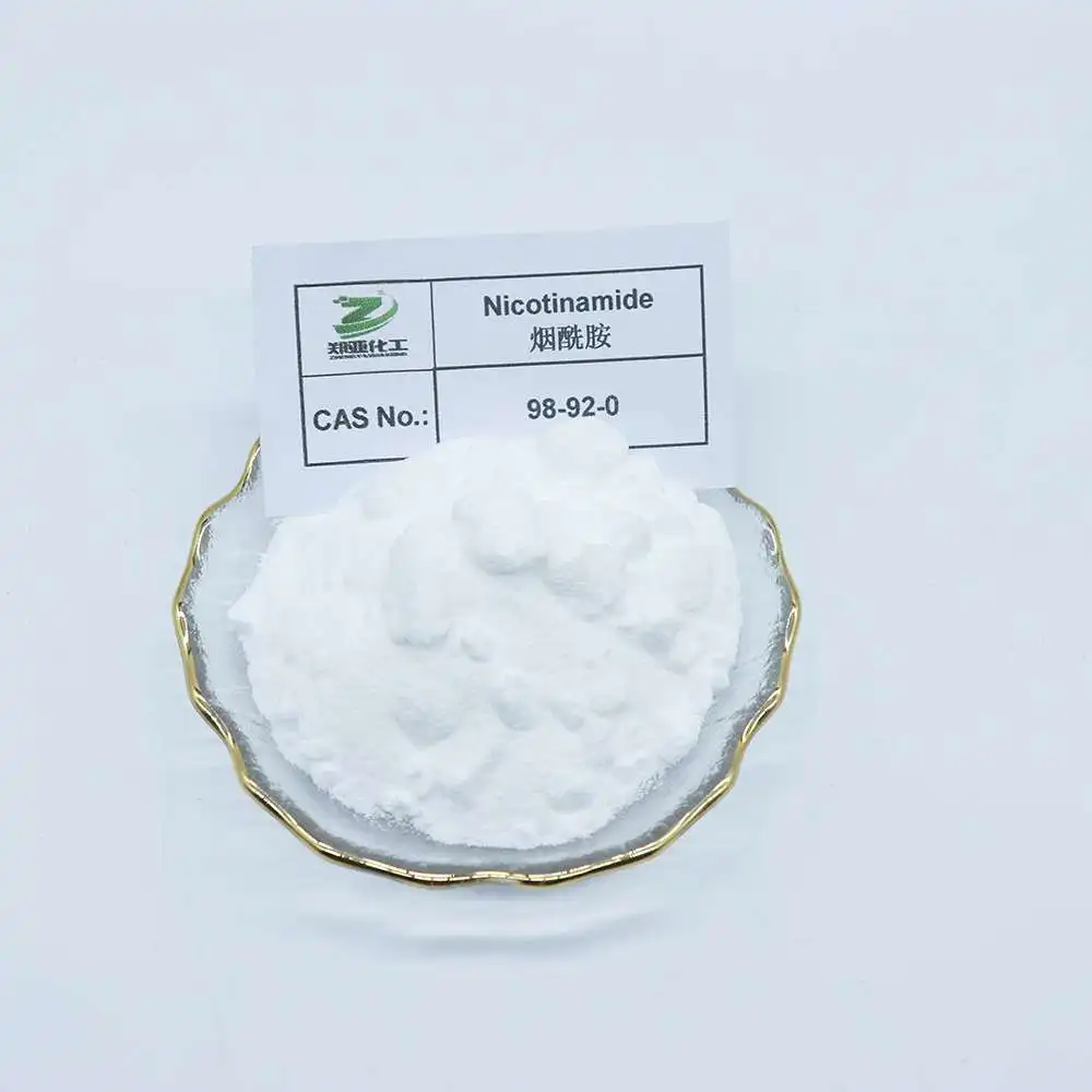 Niacinamide 99% Soluble In Water Cosmetic/Food Grade Raw Material Vitamin B3 Niacinamide Powder