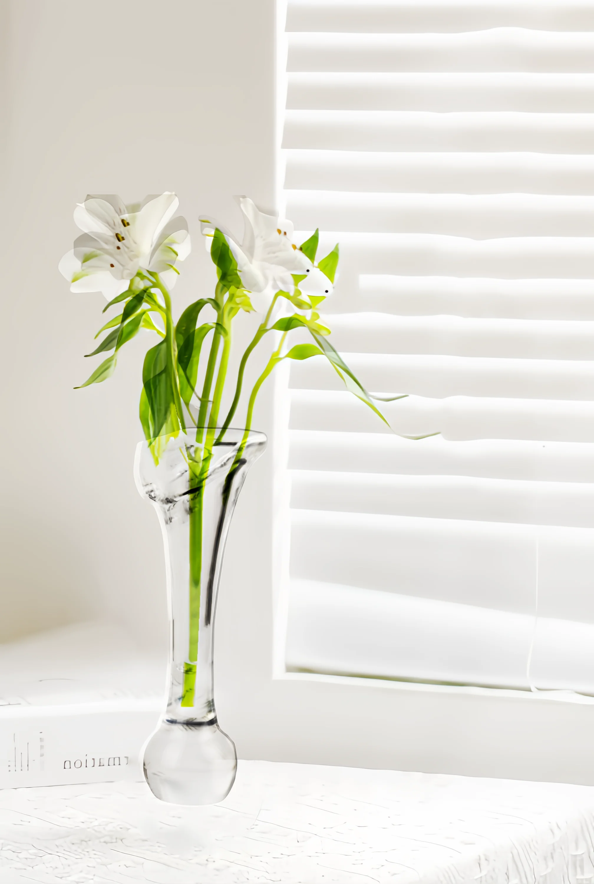 High Quality Latest Design Acrylic Nordic Vase Desktop Home Decoration Flower Arrangement