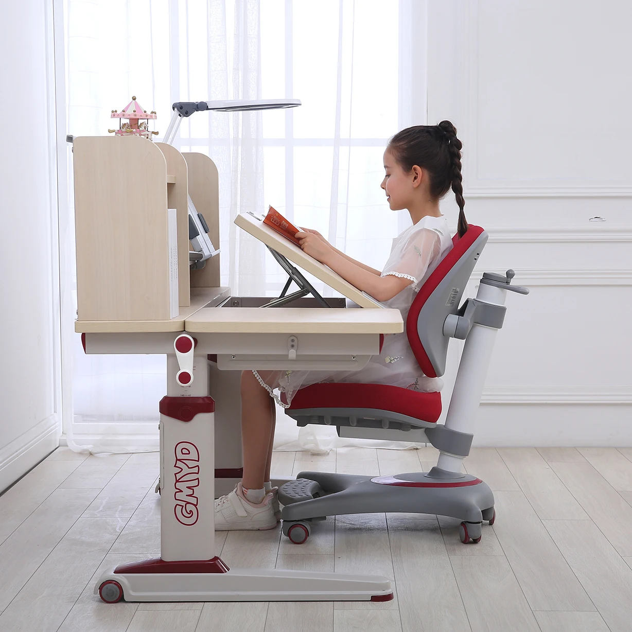 GMYD Wiser V120 Ergonomic Simple student learning desk Modern Bedroom Living Room Furniture children Learning Study Table