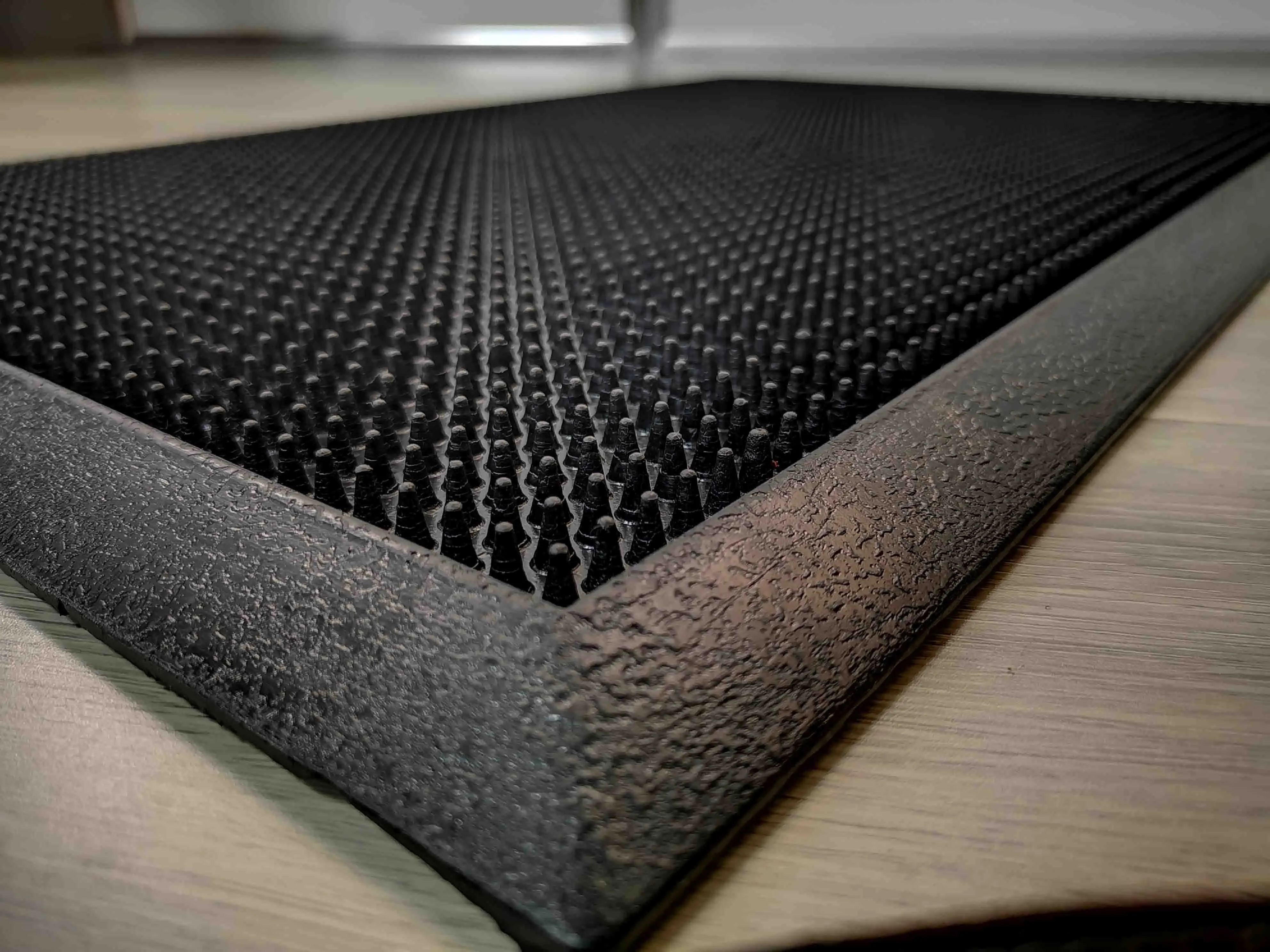 0utdoor Outside Entrance Welcome Entry Non Slip Heavy Duty Commercial Virgin Recycled Natural Fingertip Rubber Floor Mats