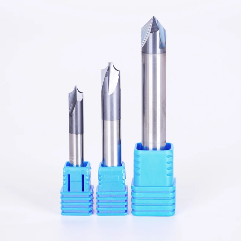 WEIX CNC TOOLS Milling Carbide Chamfer End Mill Cutting Tool V Shape V Router Bit
