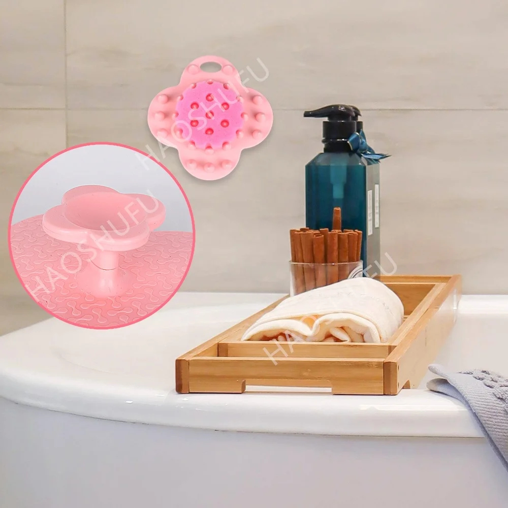 Мягкая силиконовая щётка для волос