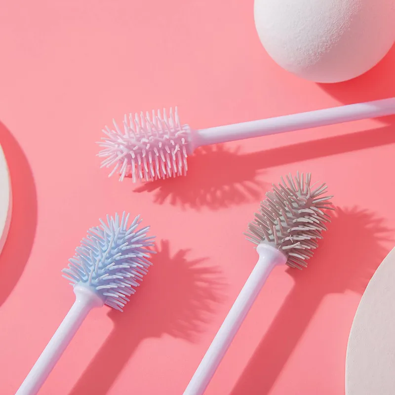 Custom 11inch Cleaning Tools Long Handle Glass Feeding Bottle Cleaner Plastic Cleaning Brush for Water Bottle