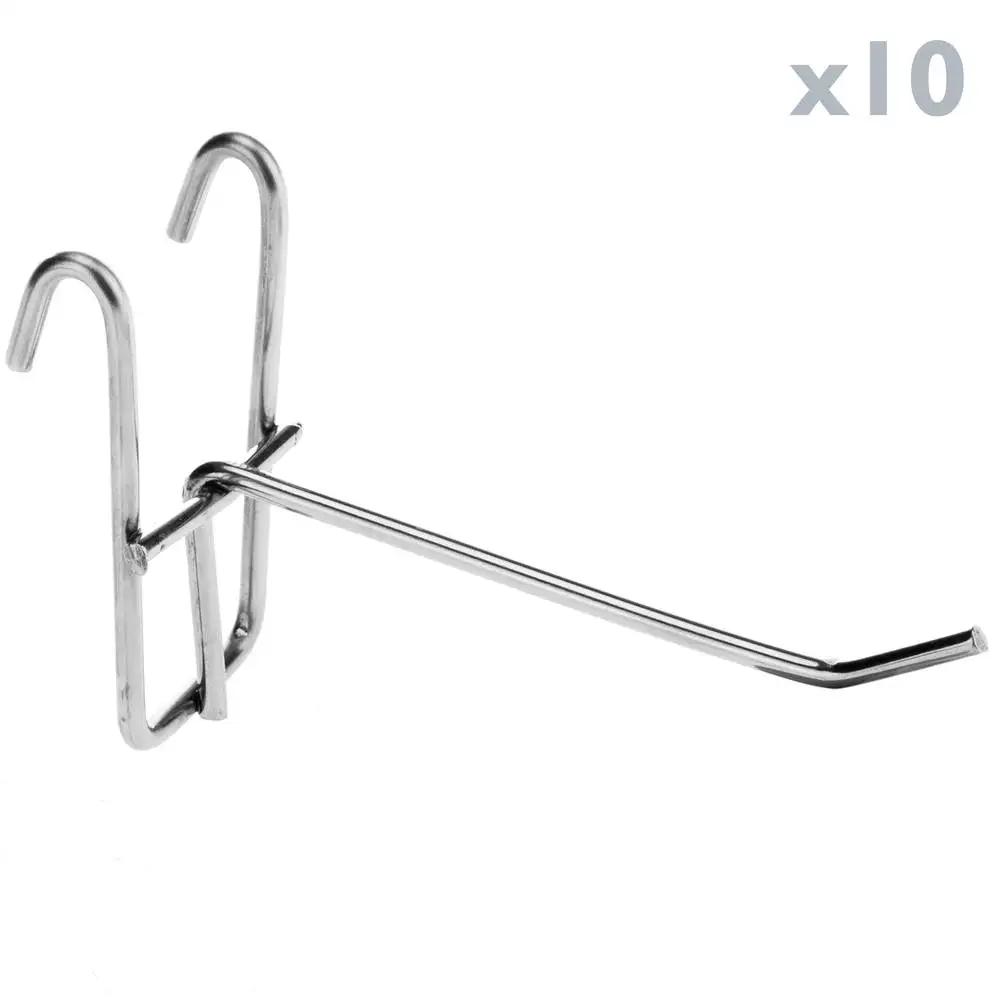 RUIMEI INTELLIGENT Metal Wire Supermarket Shelf Supermarket Display Rack With Hook