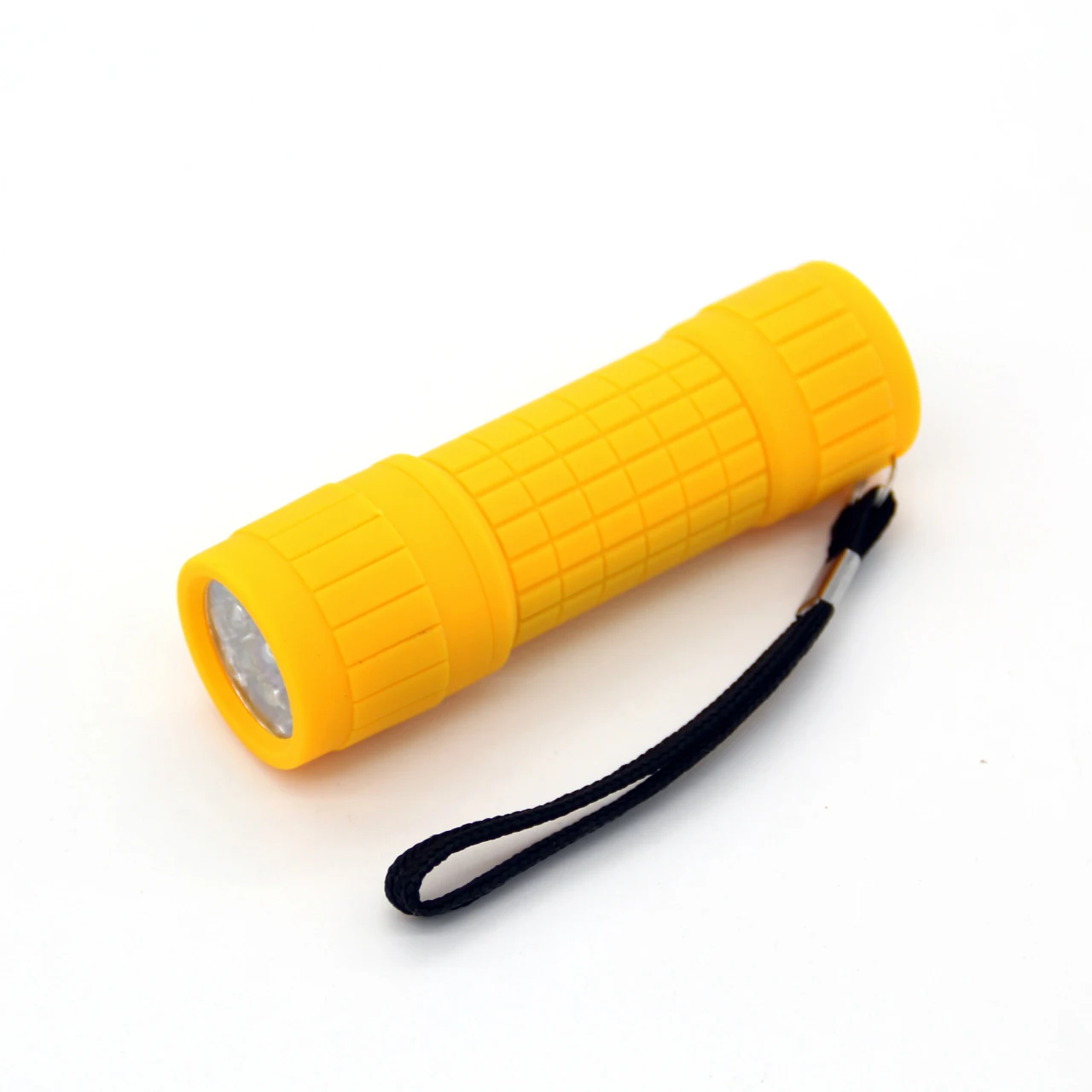 QXMOVING Promotional Gift Multi Colors Keychain Light Gift 9LED Torch Light Small LED Flashlight