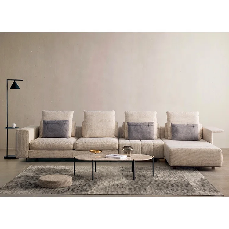 Living room sofa set furniture modern fabric office 2/ 3 /4 seater sofa