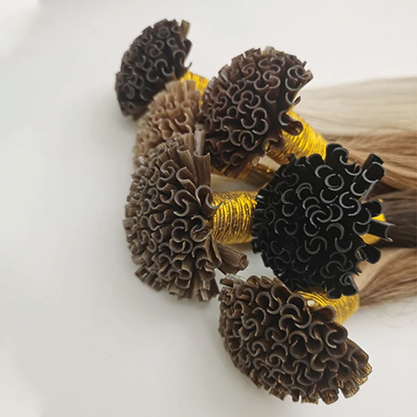 Wholesale U Tip Hair Extensions 100% Remy Human Hair, Cuticle Aligned, Double Drawn, Pre-Bonded Nail Tip Hair, No Shedding