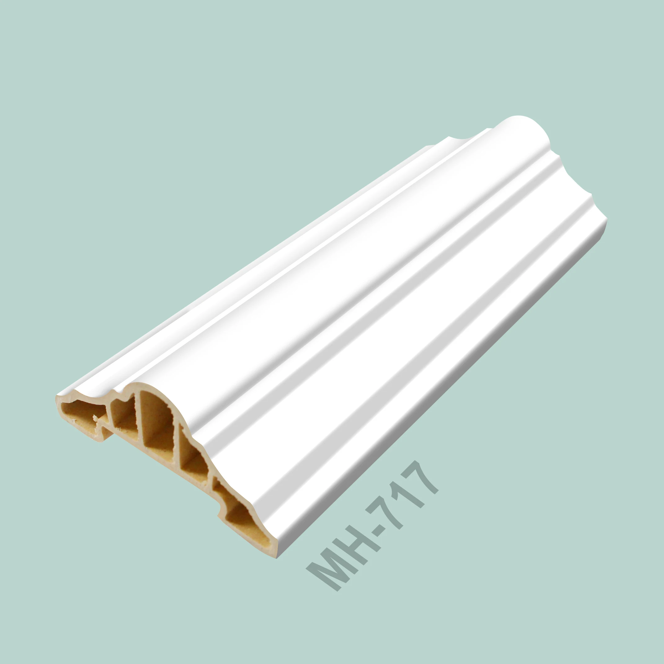 whole house design fashion modern style fluted wall sheet collocating with flat wall boards wpc wall panel