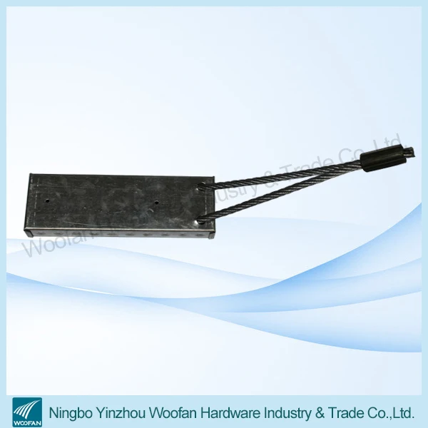 Precast concrete wire rope loop box for construction loop box