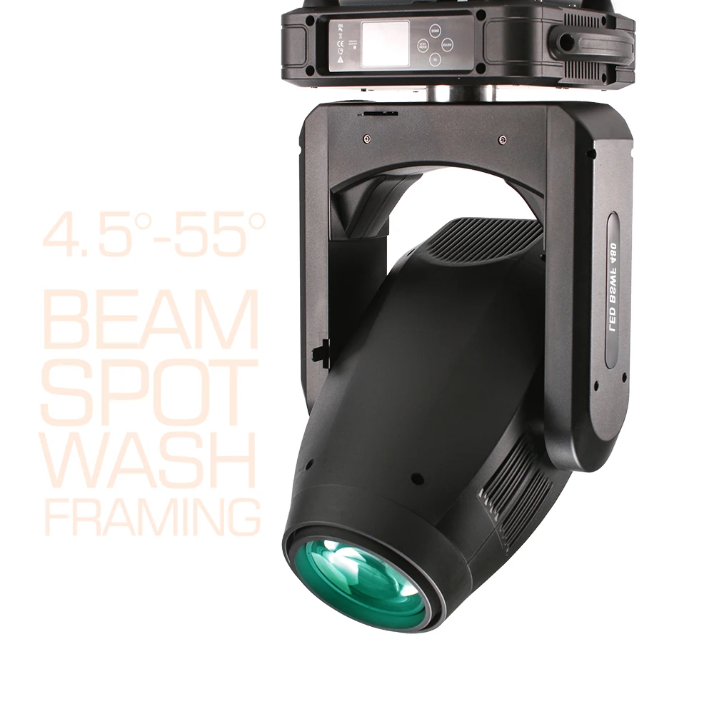Newest 480W LED spot beam wash zoom framing CMY spot moving head