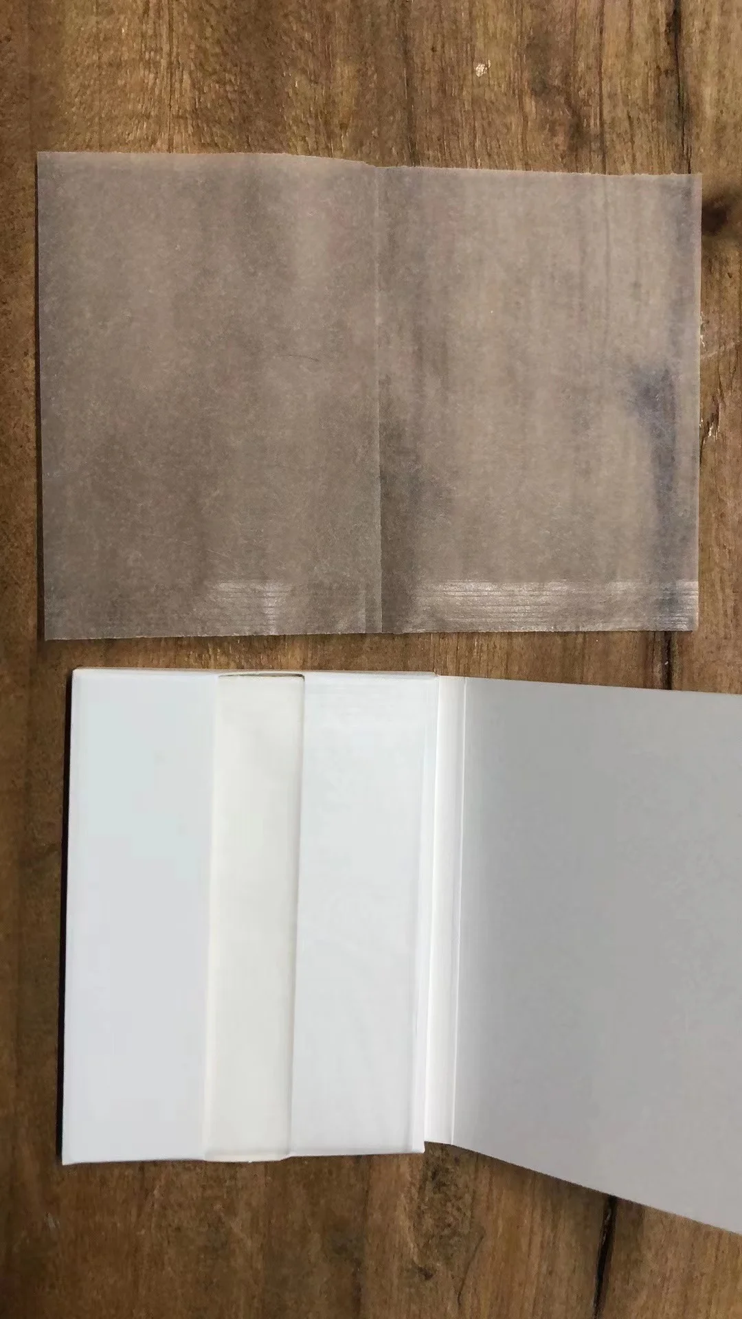 White Rolling Paper Bleached Rice Paper King Size Custom Logo pure hemp Paper Wholesale