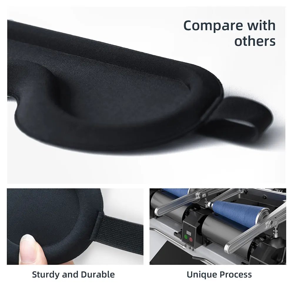 High Quality Oem Travel Cotton Eye Mask Eyemask