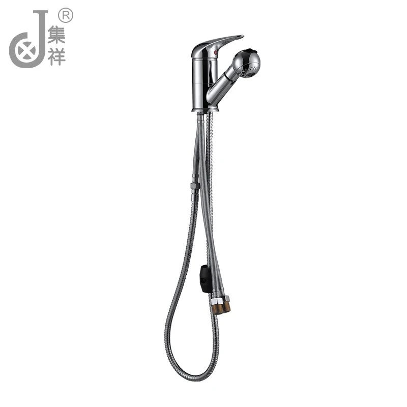 Good Quality Wholesale Custom Shampoo Bed Bowl Cold and Hot Water Tap Salon Faucet With Shower Head