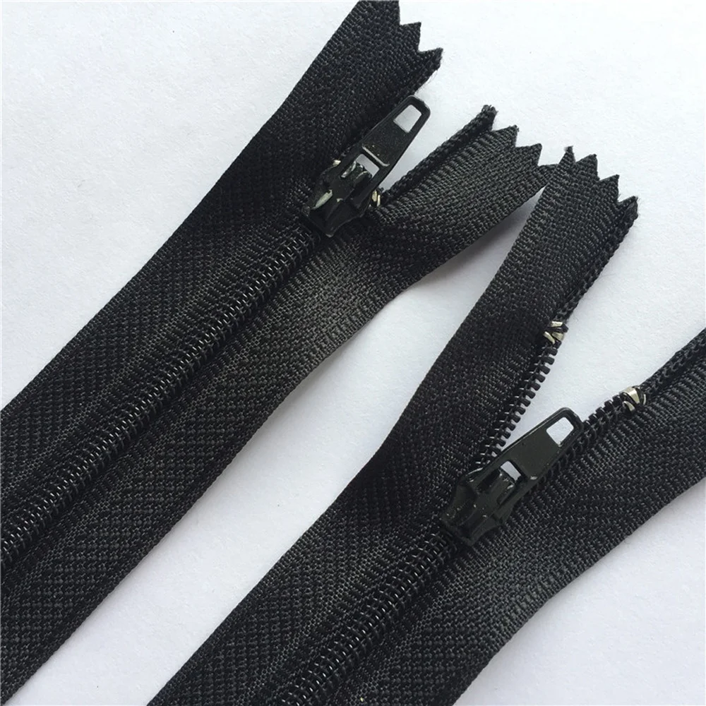 #3 Nylon Roll Zippers Invisible Long Chain Home Textile Bag Shoe Garment Teeth Run Smoothly 101m/kg