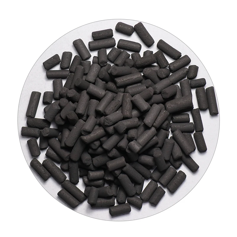 Колоннальный активированный уголь 6 мм CTC 60 для поглощения формальдегида