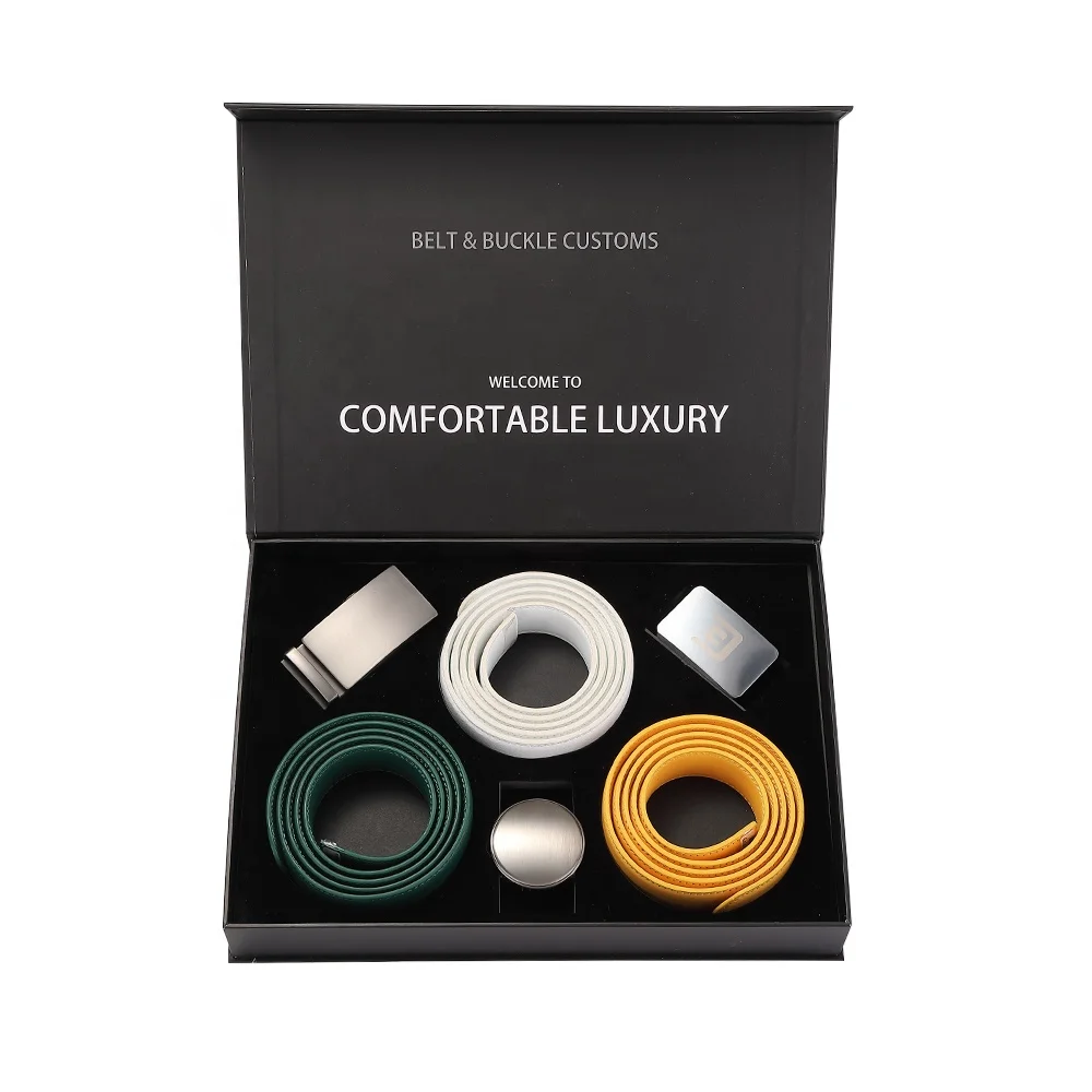 Custom Logo Fashion Men Fashion White Automatic Genuine Leather Belts Adjustable Casual Golf White Cowboy Top Grain Leather Belt