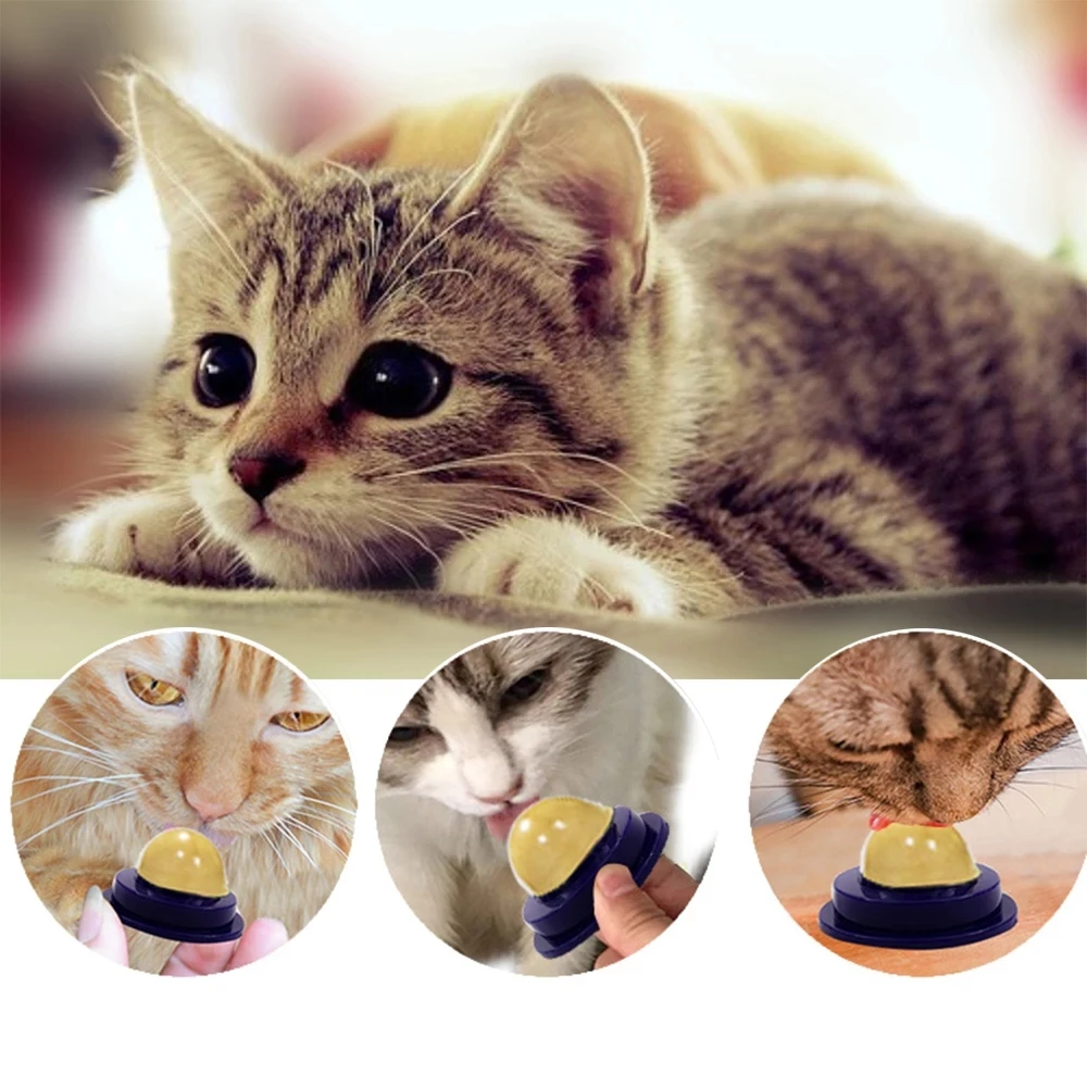  New Healthy Nutrition Pet Snacks Licking Fixed Cat Candy Snack Ball Gel Energy Increase