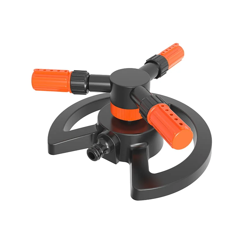 Plastic garden Plants Watering Irrigation Equipment Garden adjustable 360 degree irrigation rotary sprinkler